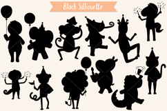 Hand-Drawn Jungle Animals Birthday Characters Product Image 3