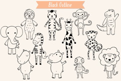 Hand-Drawn Jungle Animals Characters Product Image 2