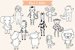 Hand-Drawn Jungle Animals Characters Product Image 4