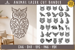 Animal Laser Cut Bundle Forest Wall Art Decor