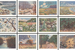 12 Prints Danish Animal Life in the Months Restored Images Product Image 2