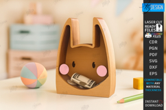 Personalized Piggy Bank Laser Cut Bundle|Animals Money Boxes Product Image 4