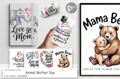 Digital Paper Mother’s Day Animal Product Image 1