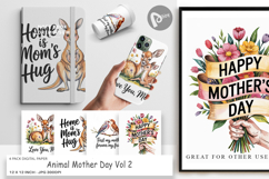Digital Paper Mother’s Day Animal Product Image 1