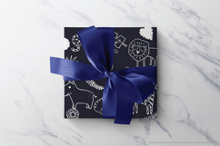 Jungle Animals Doodles | Hand Drawn Tropical leaves | White Product Image 6