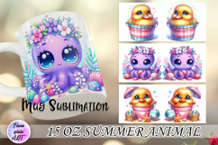 Funny animal Sublimation | mug Print Product Image 1