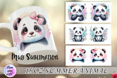Funny animal Sublimation | mug Print Product Image 1