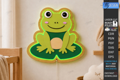 LED Night Light Laser Cut Bundle | 3D Layered Cute Animals Product Image 5