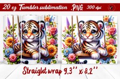 Tumbler wrap | Baby animals | Animal on Swings Product Image 1