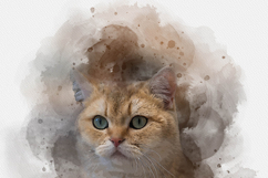 Watercolor Animal Art Photo Effect Product Image 3