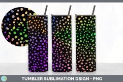 Animal Print Halloween Tumbler Sublimation Designs Product Image 2