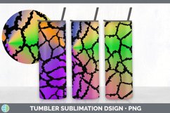 Animal Print Halloween Tumbler Sublimation Designs Product Image 3