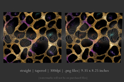 Animal Tumbler Wrap, Sublimation Glitter Animal Print Wrap 2 Product Image 3