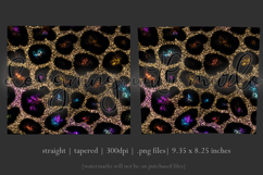 Animal Tumbler Wrap, Sublimation Glitter Animal Print l3 Product Image 3