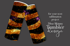 Animal Tumbler Wrap, Sublimation Glitter Animal Print t1 Product Image 2