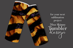 Animal Tumbler Wrap, Sublimation Glitter Animal Print t3 Product Image 2