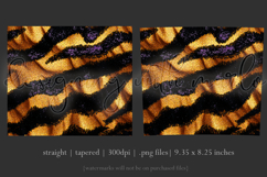 Animal Tumbler Wrap, Sublimation Glitter Animal Print t3 Product Image 3