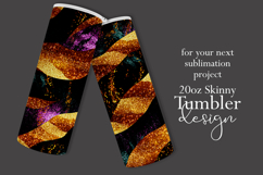 Animal Tumbler Wrap, Sublimation Glitter Animal Print t4 Product Image 2