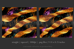 Animal Tumbler Wrap, Sublimation Glitter Animal Print t4 Product Image 3