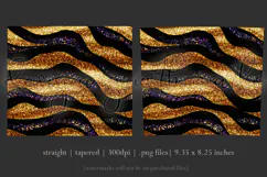 Animal Tumbler Wrap, Sublimation Glitter Animal Print t5 Product Image 3