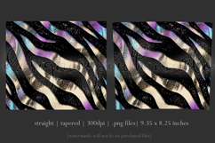 Animal Tumbler Wrap, Sublimation Glitter Animal Print z1 Product Image 3