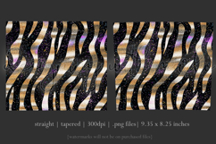 Animal Tumbler Wrap, Sublimation Glitter Animal Print z3 Product Image 3