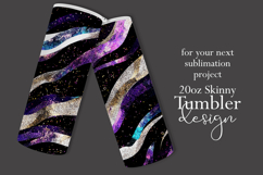 Animal Tumbler Wrap, Sublimation Glitter Animal Print z5 Product Image 2