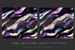 Animal Tumbler Wrap, Sublimation Glitter Animal Print z5 Product Image 3