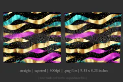 Animal Tumbler Wrap, Sublimation Glitter Animal Print z6 Product Image 3