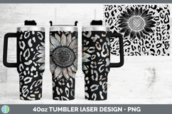 GorgeousAnimal Print Laser 40oz Tumbler design.
