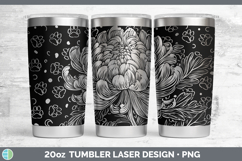 GorgeousAnimal Print Laser 20oz Tumbler design.