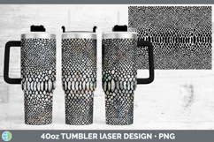 GorgeousAnimal Print Laser 40oz Tumbler design.