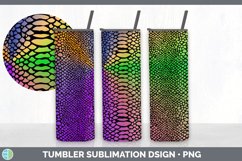 Animal Print Halloween Tumbler Sublimation Designs Product Image 6