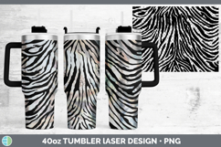 GorgeousAnimal Print Laser 40oz Tumbler design.