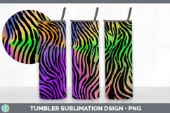 Animal Print Halloween Tumbler Sublimation Designs Product Image 7