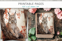 animal illustrations, printable animal wall art Product Image 3