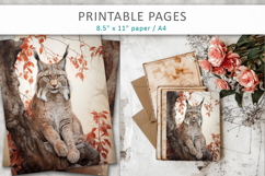 animal illustrations, printable animal wall art Product Image 6