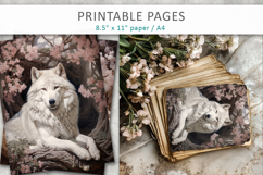 animal illustrations, printable animal art for home decor Product Image 5