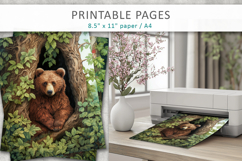 animal illustrations, junk journal animal pages Product Image 4