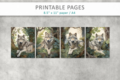 animal illustrations, animal themed printable designs Product Image 2