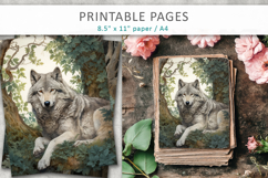 animal illustrations, animal themed printable designs Product Image 3