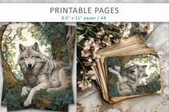 animal illustrations, animal themed printable designs Product Image 5