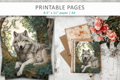 animal illustrations, animal themed printable designs Product Image 6