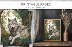 animal illustrations, animal themed printable designs Product Image 1