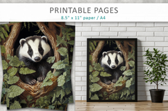 animal illustrations, junk journal animal pages Product Image 6