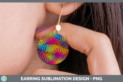 GorgeousAnimal Round Earrings design.
