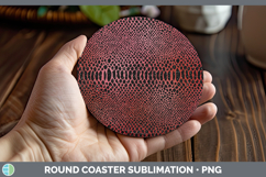 GorgeousAnimal Round Coaster design.