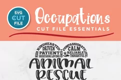 Animal rescue svg - This subway art design is great for creating super-cute gifts like shirts on your Cricut