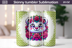 Animals Tumbler Bundle | Cute Animals Floral Tumbler Wrap Product Image 2