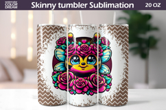 Animals Tumbler Bundle | Cute Animals Floral Tumbler Wrap Product Image 3
